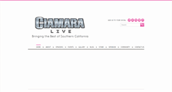 Desktop Screenshot of ciamaralive.com